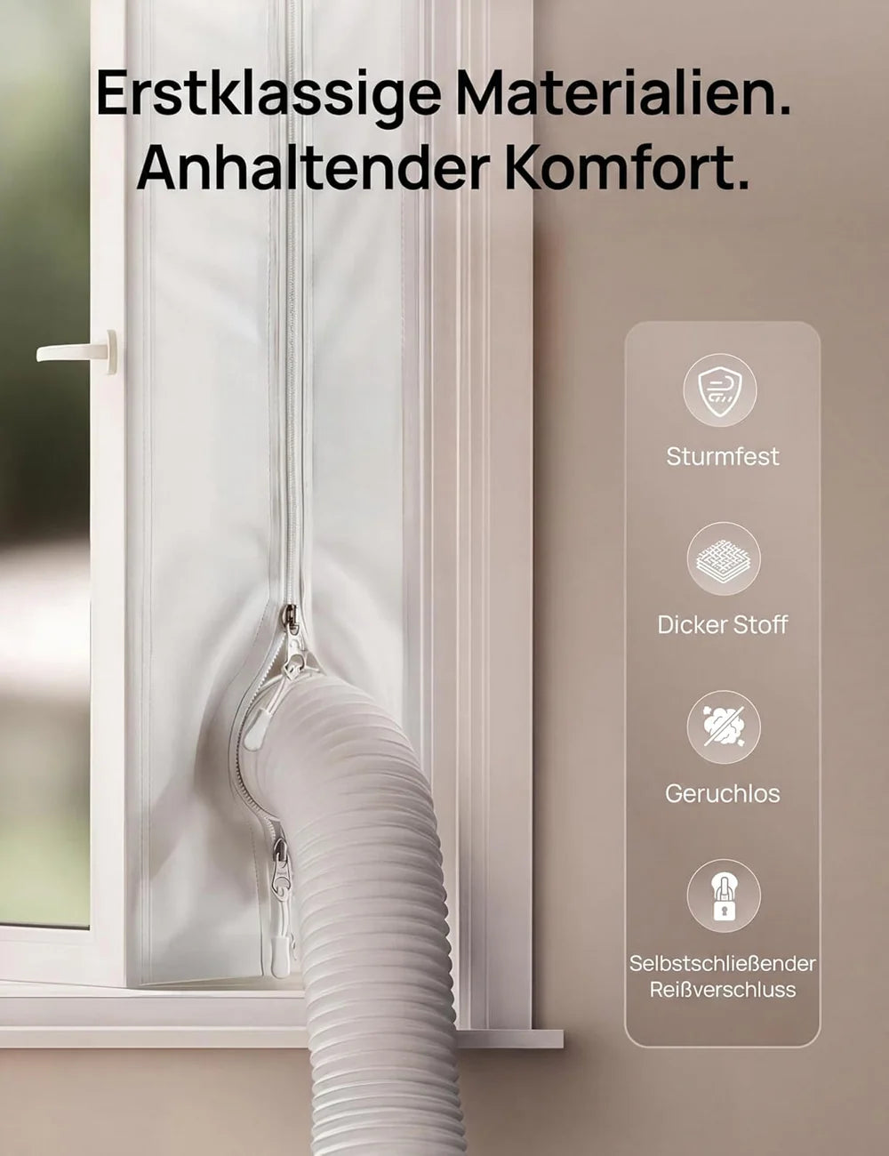Fensterdichtungs-Kit für Mobile Klimaanlagen