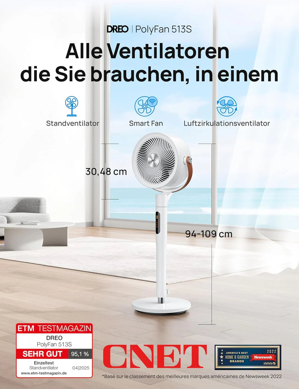 TurboPoly™ Ventilator 513S