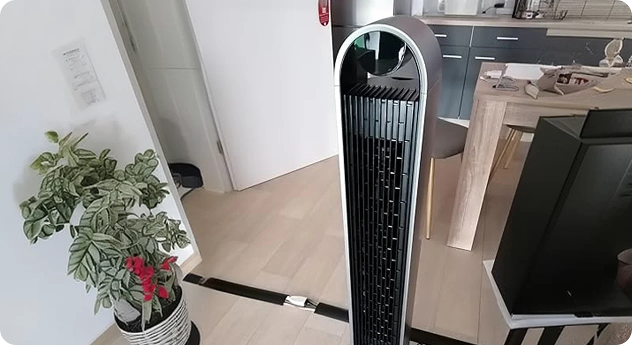DREO Ventilator bei Kundin oder Kunde zuhause