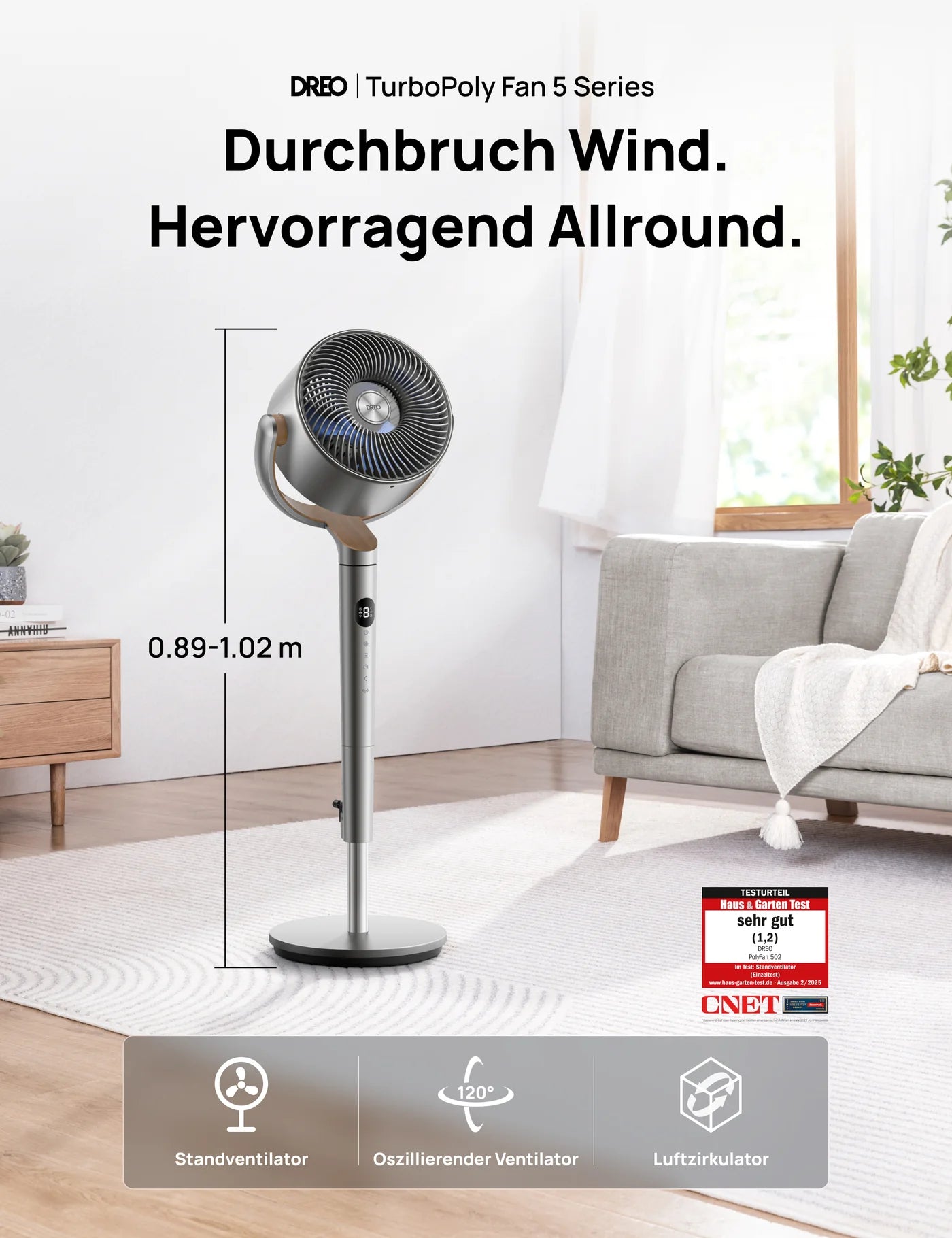 TurboPoly™ Ventilator 502