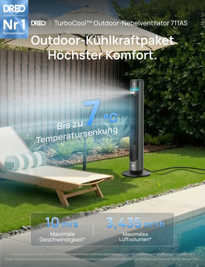 TurboCool™ Outdoor-Nebelventilator 711AS