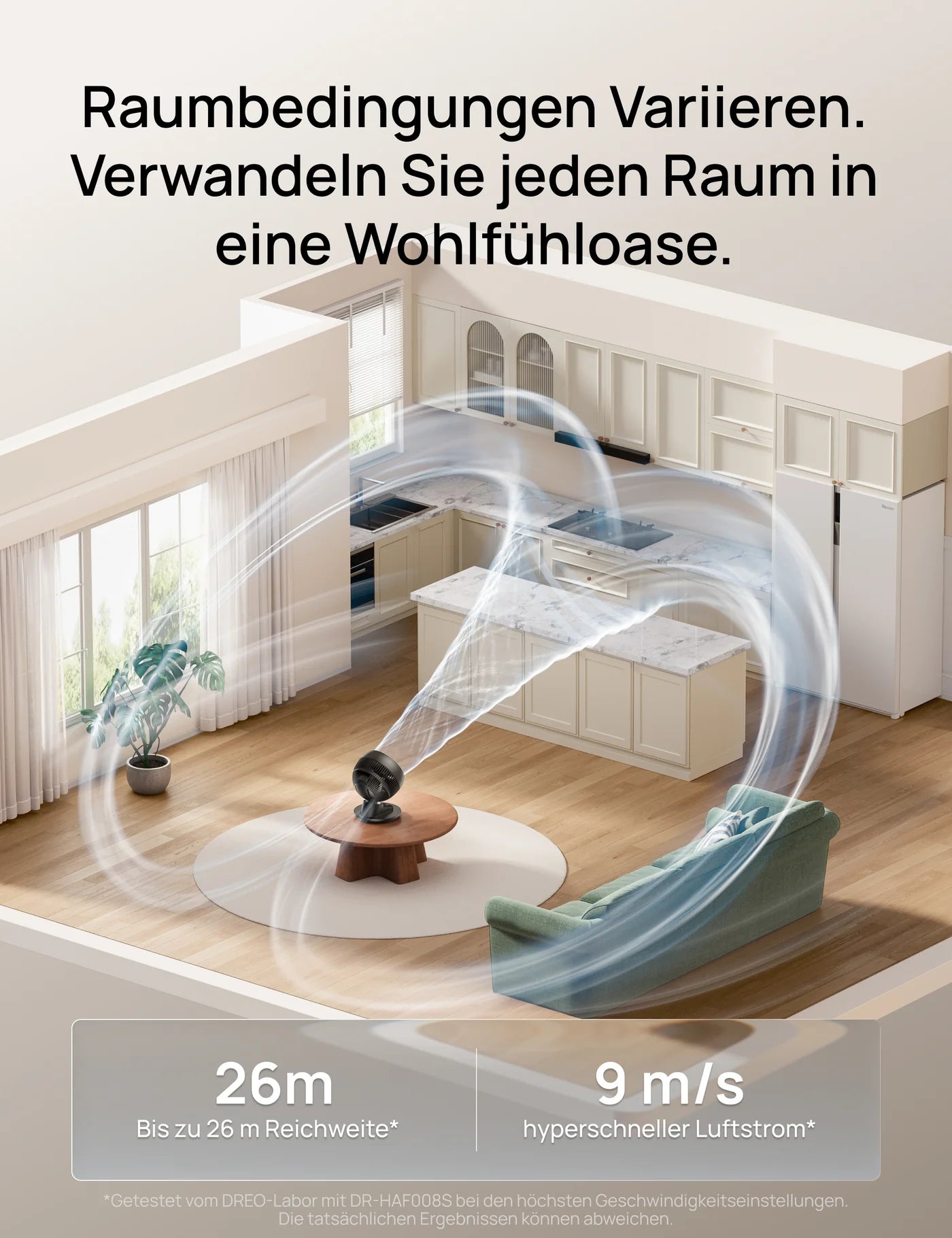 TurboPoly™ Tischventilator 565S