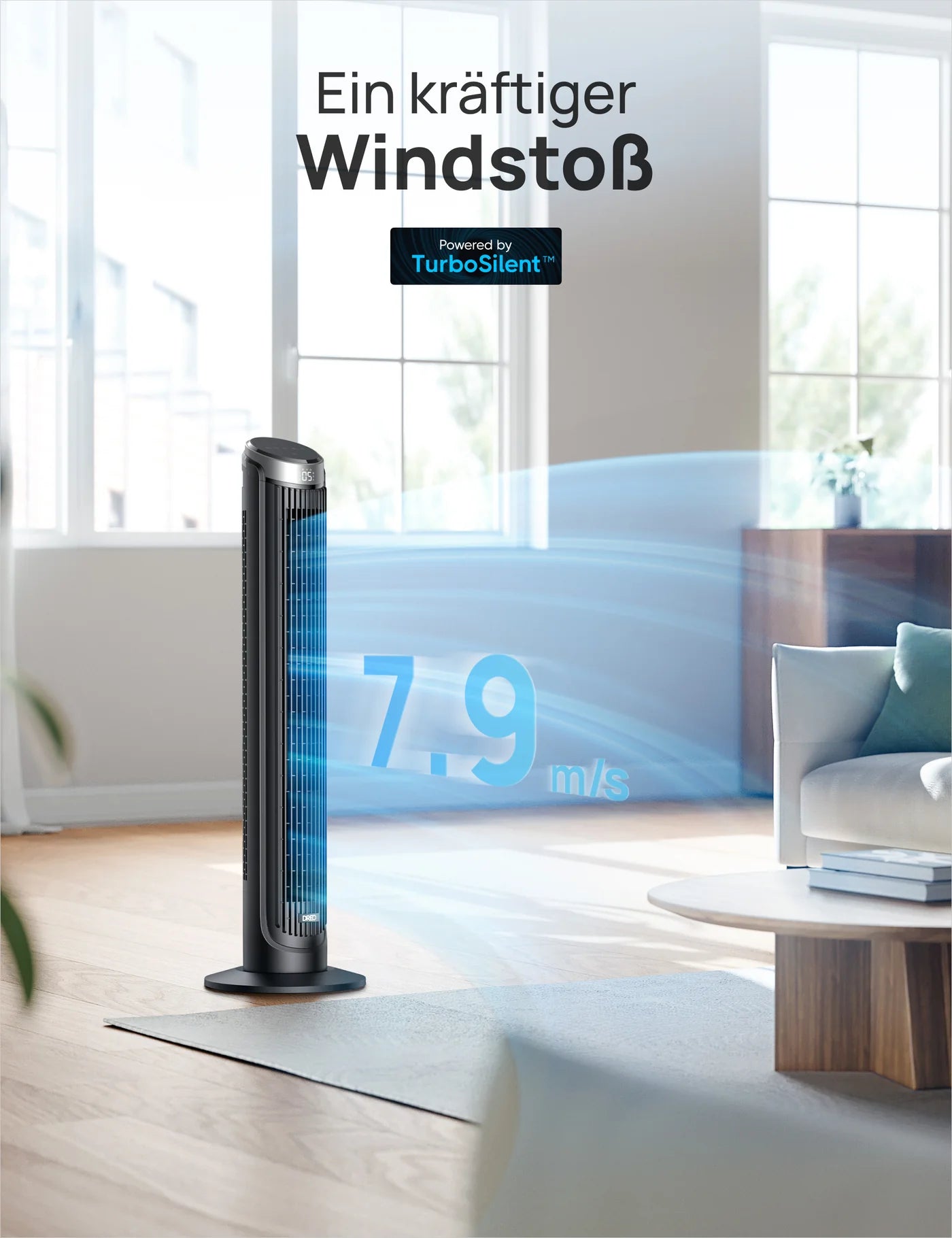 Turmventilator Cruiser Pro T3