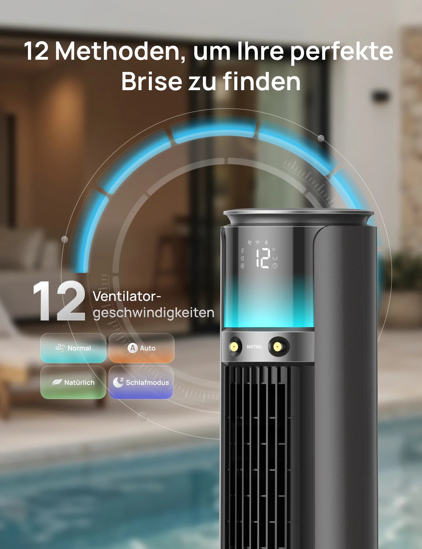 TurboCool™ Outdoor-Nebelventilator 711AS