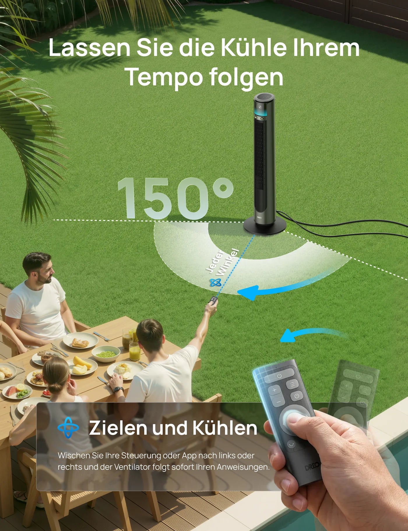TurboCool™ Outdoor-Nebelventilator 711AS