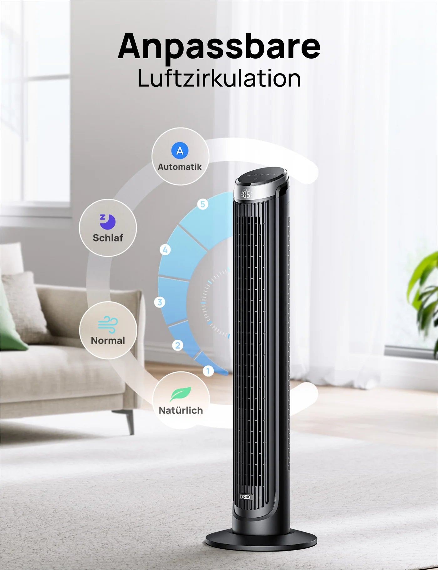 Turmventilator Cruiser Pro T3