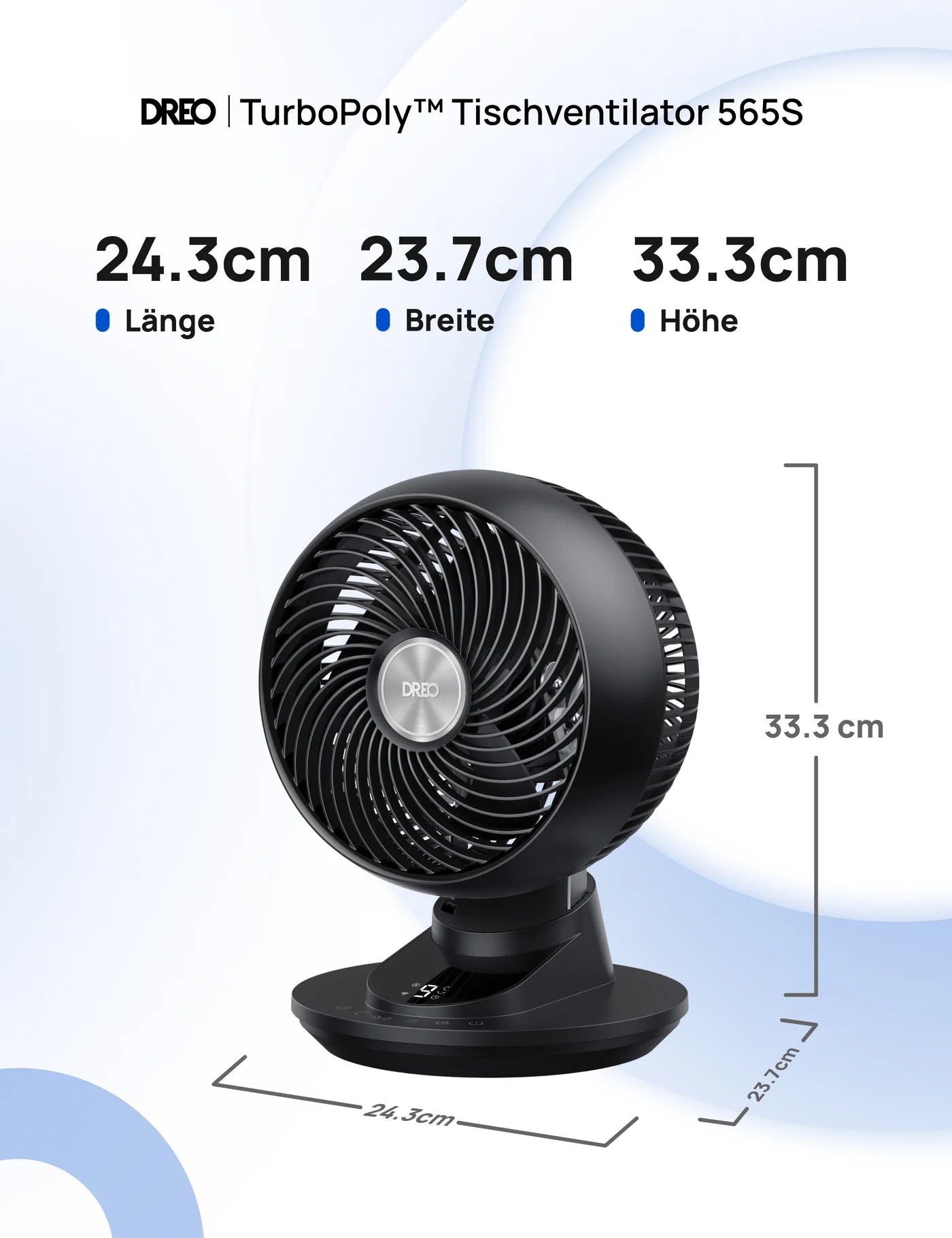 TurboPoly™ Tischventilator 565S